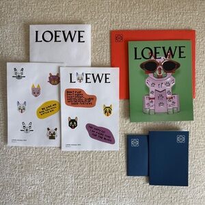 LOEWE Louis Wain Limited Edition Stickers, Greeting Card & Blank Note Card